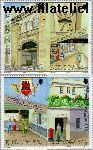Gibraltar gib 590#593  1990 C.E.P.T.- Postkantoren  Postfris
