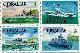 Gibraltar gib 658#661  1993 Oorlogsschepen W.O. II  Postfris