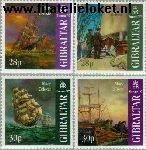 Gibraltar gib 783#786  1997 C.E.P.T.- Sagen en legenden  Postfris