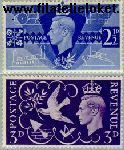 Groot-Brittannië grb 231#232  1946 Bevrijding  Postfris