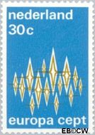 Nederland NL 1007  1972 C.E.P.T.- Communicatie 30 cent  Gestempeld