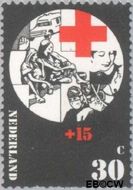 Nederland NL 1018 1972 Rode Kruis Postfris 30+15
