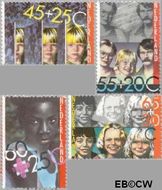 Nederland NL 1232#1235 1981 Integratie en preventie Postfris