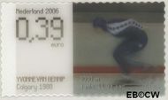Nederland NL 2416  2006 Olympische winterspelen- Going for gold 39 cent  Gestempeld