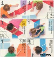 Nederland NL 2886a#2886f 2011 Geef kinderen een veilig thuis Postfris