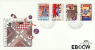 Nederland NL E162 1977 Gevaren voor het kind FDC zonder adres