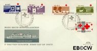 Nederland NL E58 1963 Rode Kruis FDC zonder adres