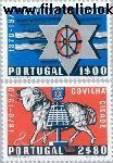 POR 1111#1112 Postfris 1970 Stadsrechten Cavilha