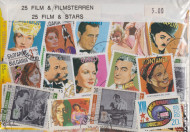 Postzegelpakket, 25 Film & Filmsterren