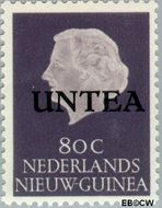 West-Nieuw-Guinea NG WNG18  1962 UNTEA opdruk 80 cent  Gestempeld