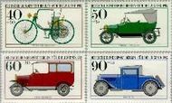 Berlin ber 660#663  1982 Historische auto's  Postfris