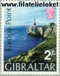 Gibraltar gib 236#  1970 Punt van Europa  Postfris