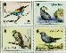 Gibraltar gib 552#555  1988 Vogels  Postfris