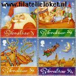 Gibraltar gib 745#748  1995 Kerstman  Postfris