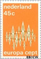 Nederland NL 1008  1972 C.E.P.T.- Communicatie 45 cent  Gestempeld