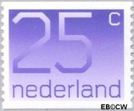 Nederland NL 1110a 1976 Cijfer type 'Crouwel' Postfris 25