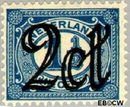 Nederland NL 115  1923 Opruimingsuitgifte 2#1½ cent  Ongebruikt