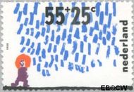 Nederland NL 1415  1988 Kindertekeningen 55+25 cent  Postfris