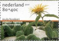 Nederland NL 1973f 2001 Tuinen in Nederland Postfris 80+40