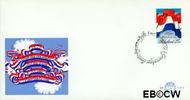 Nederland NL E119a 1972 Nederlandse vlag FDC zonder adres