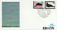Nederland NL E230 1985 Bedreigde dieren FDC zonder adres