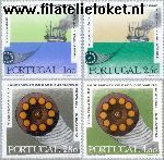 POR 1113#1116 Postfris 1970 Zeekabelverbinding Portugal-Groot- Brittannië