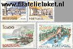POR 1189#1192 Postfris 1972 Steden en landschappen