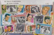 Postzegelpakket, 50 Film & Filmsterren
