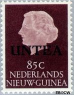 West-Nieuw-Guinea NG WNG19  1962 UNTEA opdruk 85 cent  Gestempeld