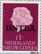 West-Nieuw-Guinea NG WNG9  1962 UNTEA opdruk 100 cent  Gestempeld