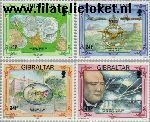 Gibraltar gib 675#678  1993 Diverse jubilea  Postfris