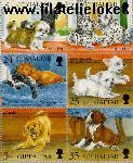 Gibraltar gib 749#754  1996 Honden  Postfris