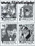 Gibraltar gib 972#975  2001 Gibraltar Chronical  Postfris