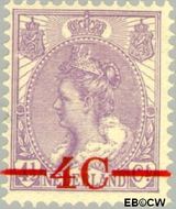 Nederland NL 106#  1921 Koningin Wilhelmina- 'Bontkraag'  cent  Ongebruikt