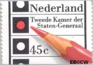 Nederland NL 1129a 1977 Verkiezingen Tweede Kamer Postfris 45