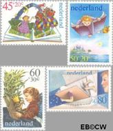 Nederland NL 1210#1213 1980 Kind en boeken Postfris
