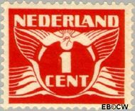 Nederland NL 144  1924 Vliegende Duif 1 cent  Ongebruikt
