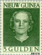 Nieuw-Guinea NG 21  1953 Type 'En Face' 500 cent  Gestempeld