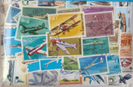 Postzegelpakket Importa, 50 vliegtuigen