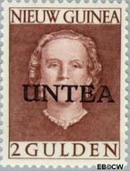 West-Nieuw-Guinea NG WNG10  1962 UNTEA opdruk 200 cent  Gestempeld