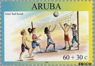 Aruba AR 311  2003 Kinderzegels 60+30 cent  Gestempeld