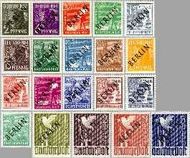 Berlin ber 1#20  1948 Zwarte opdruk  Postfris
