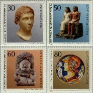Berlin ber 708#711  1984 Kunstschatten  Postfris