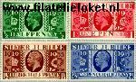 Groot-Brittannië grb 189#192  1935 George V- Regeringsjubileum  Postfris