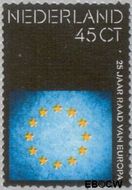 Nederland NL 1057 1974 Raad van Europa Postfris 45