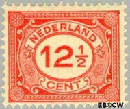 Nederland NL 108  1922 Cijfer type 'Vürtheim' 12½ cent  Ongebruikt