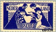 Nederland NL 134  1923 Tooropzegels 2+5 cent  Ongebruikt