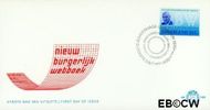 Nederland NL E102 1970 Nieuw Burgerlijk Wetboek FDC zonder adres