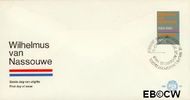 Nederland NL E91 1968 Wilhelmus (Volkslied) FDC zonder adres