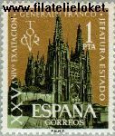 SPA 1268# Postfris 1961 Burgos- Kathedraal